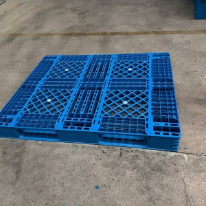 自动化码垛机专用HDPE全新料1212双面网格塑料托盘