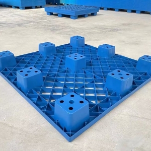 九脚网格轻型塑料托盘