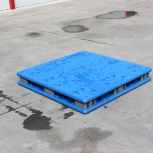 高强度吹塑双面托盘