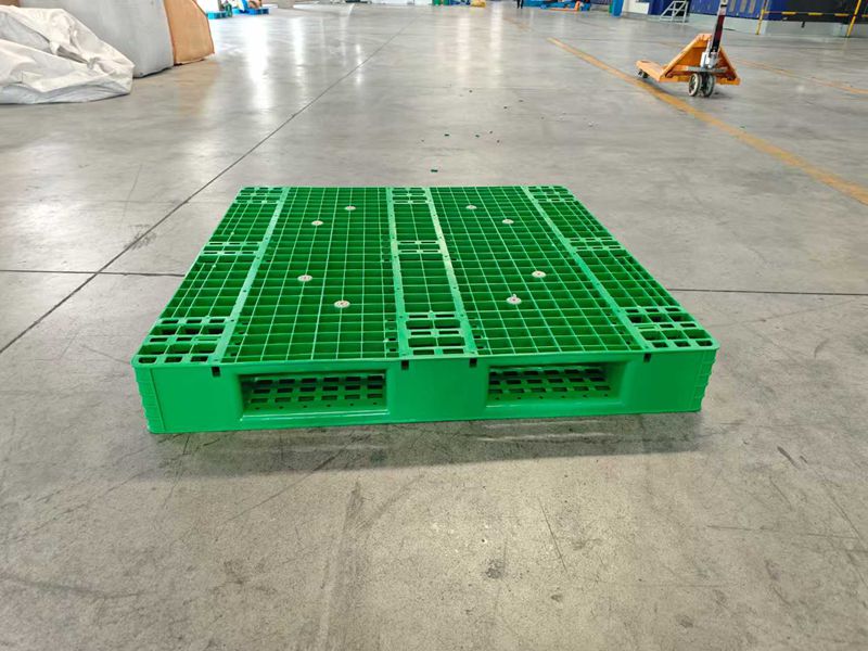 原生料1111双面型塑料栈板，化肥厂专用双面塑料栈板(图1)