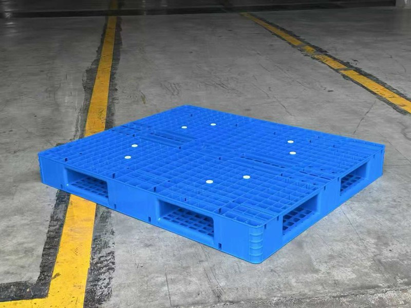 粮食储备库专用双面栈板，大尺寸双面塑料地台板(图2)