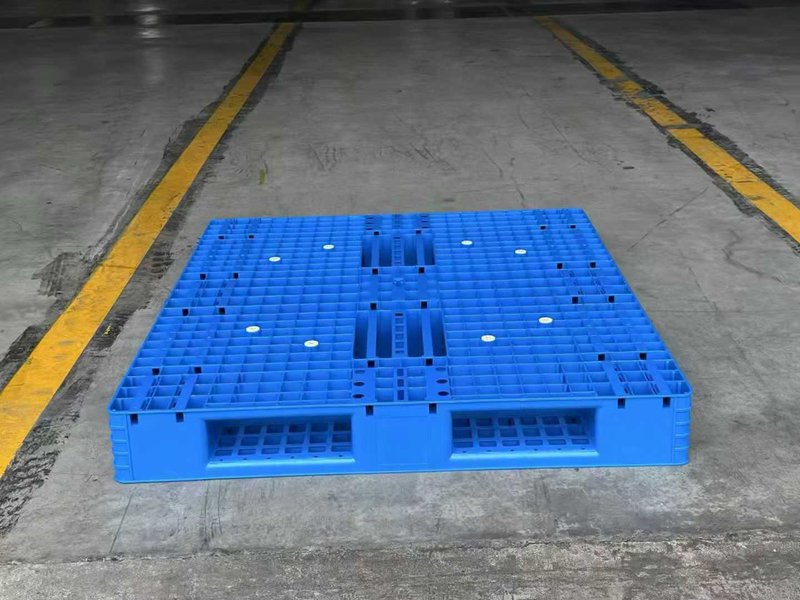 粮食储备库专用双面栈板，大尺寸双面塑料地台板(图3)