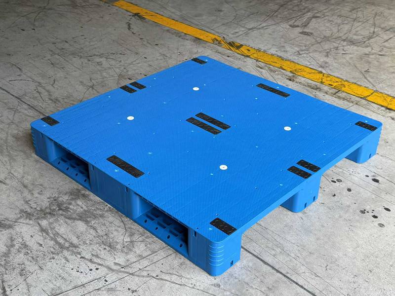 1210川字平板塑料托盘无尘车间用(图1)