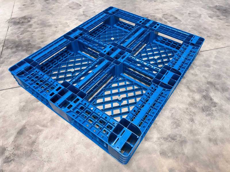 面粉厂/化肥厂码垛专用托盘，田字型加厚塑料栈板(图2)