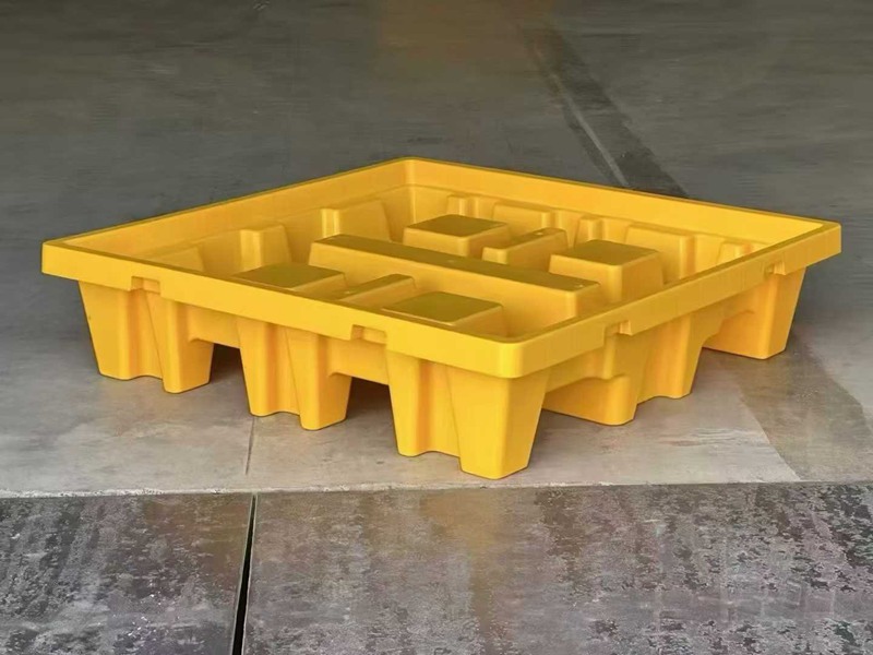 双口/四桶防渗漏塑料托盘(图3)