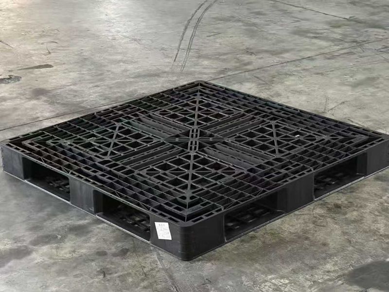黑色再生料出口专用塑料地台板(图2)
