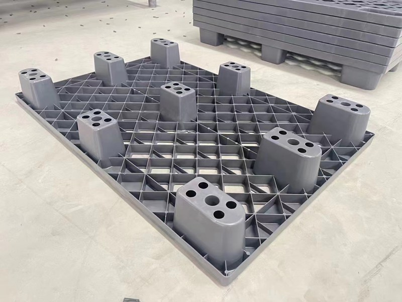 1210九脚网格出口专用塑料托盘(图2)